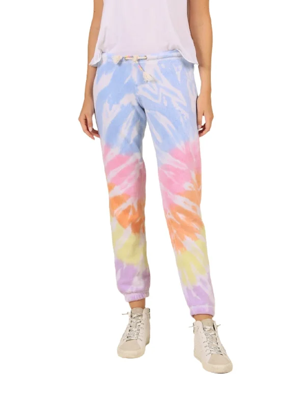 women's high-slit skirts -Vintage Havana/Ocean Drive Fantasy Tie Dye Jogger OD8060