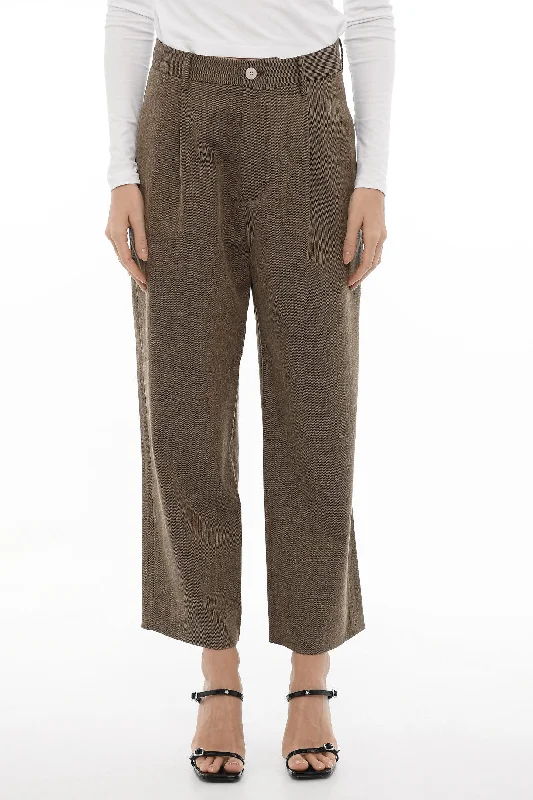 women's lightweight culottes -Sibel Saral Wool Blend FRITZ Single Pleat Pants