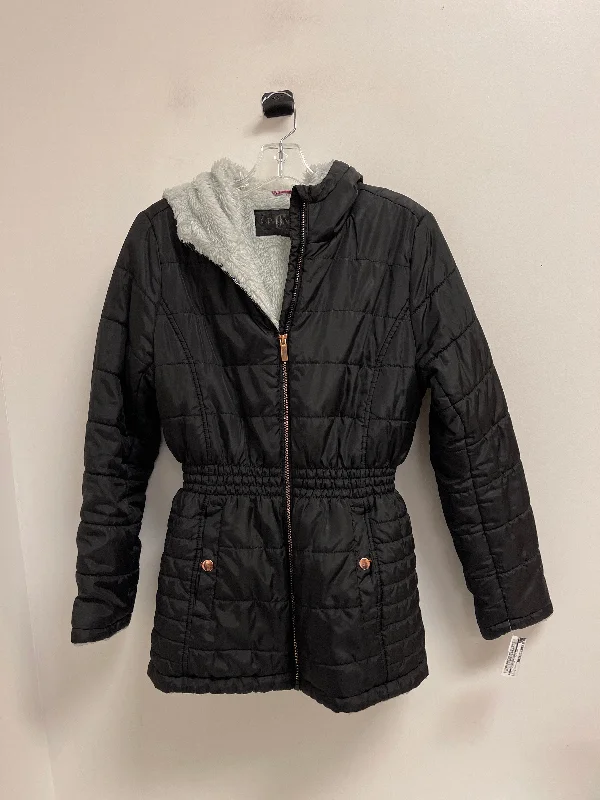 women's varsity jackets -Coat Puffer & Quilted By Clothes Mentor In Black, Size: M