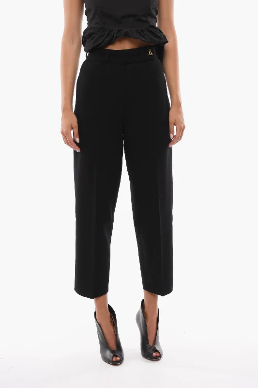 women's two-tone jeans -Aeron Viscose-knit MADELINE Tailored Pants