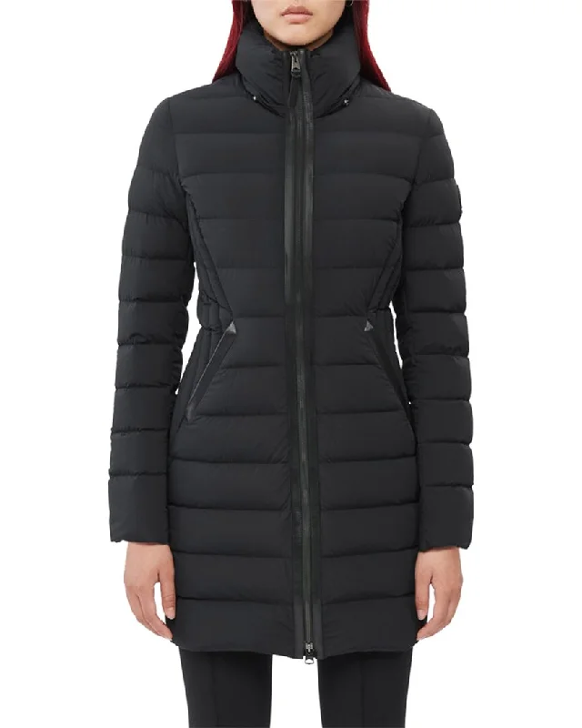 women's fur-collared coats -Mackage Farren Light Down Jacket