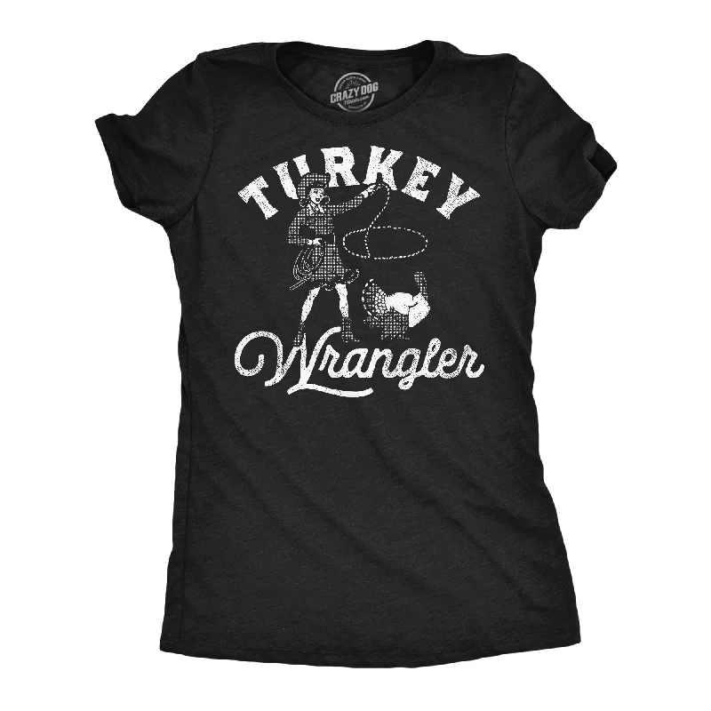 women's cotton T-shirts -Turkey Wrangler Women's T Shirt