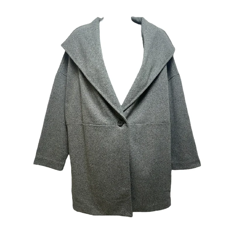 stylish pea coats for women -Coat Other By Banana Republic In Grey, Size: S