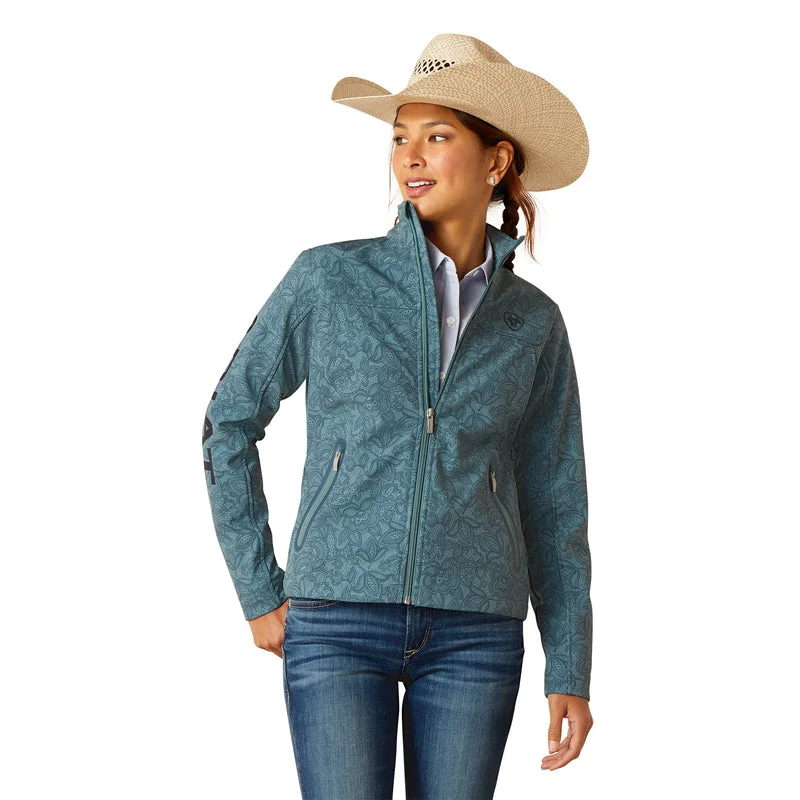 women's pastel wool coats -Ariat Women's New Team Softshell Jacket, Lacey