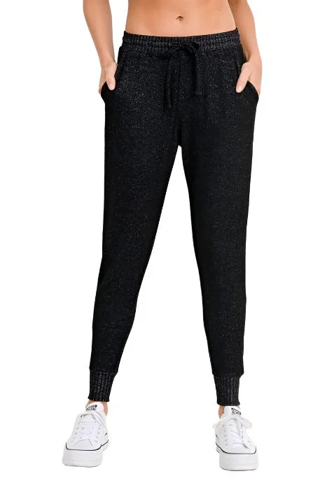 women's stretch leggings -Mono B Hacci Sweatpants KP11289