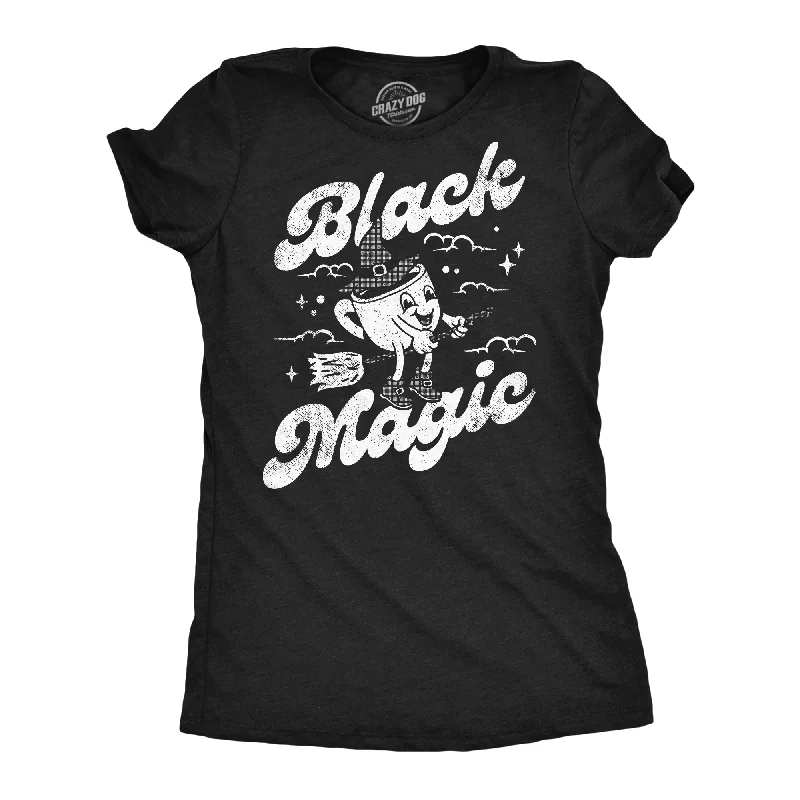 women's color-block hoodies -Black Magic Coffee Women's T Shirt