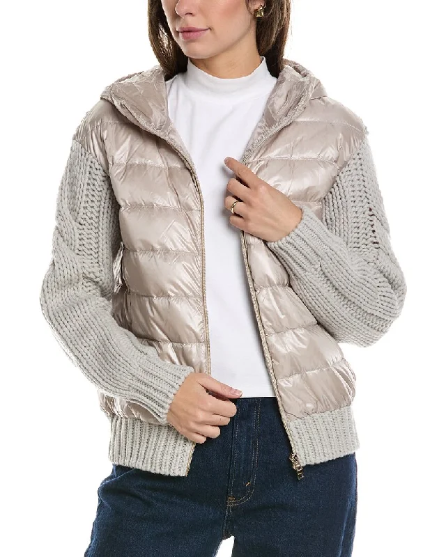 women's high-fashion winter coats -Herno Wool Down Jacket