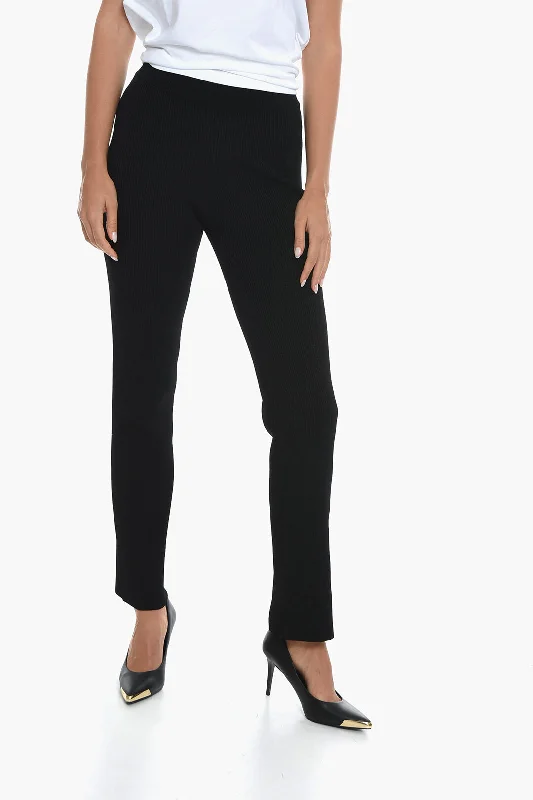 women's high-waisted jeans -Birgitte Herskind VANESSA HONG High-Waisted Ribbed BRIANNA Pants