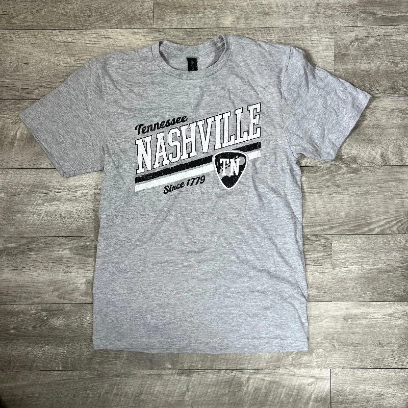 trendy color-block tops for women -Nashville TN Since 1779 T-Shirt