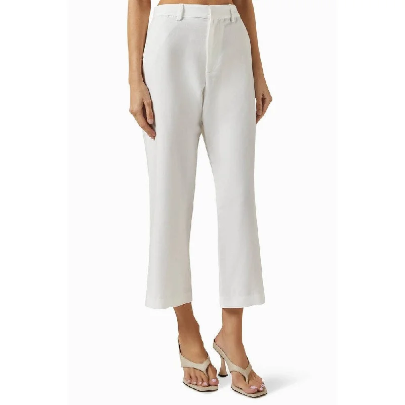 women's layered skirts -Enza Costa - Crop Chino Pants