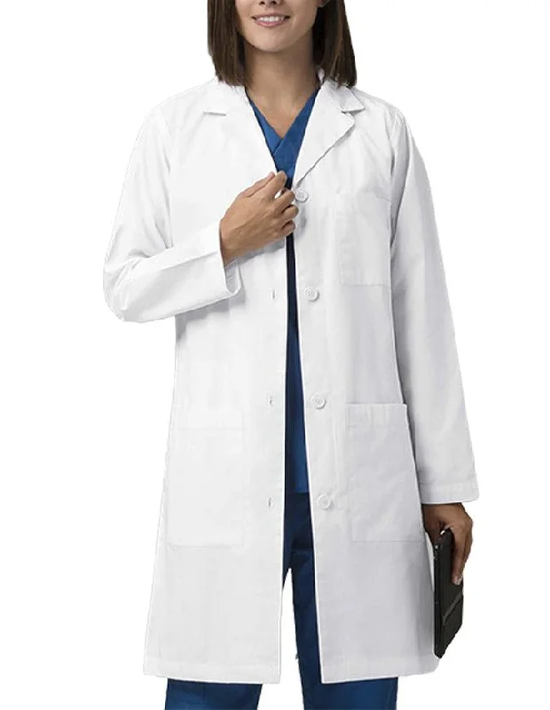 women's high-fashion winter coats -Wonderwink 38 Inch Women's Long Lab Coat