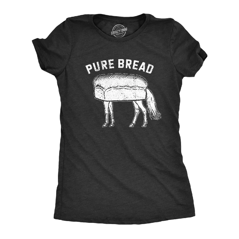 stylish lace-trim tops for women -Pure Bread Women's T Shirt