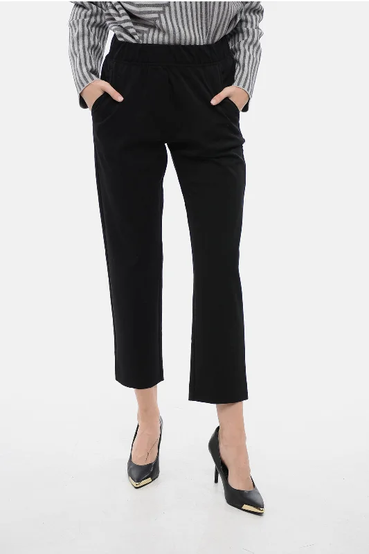 trendy skater skirts for women -Max Mara WEEKEND Waitbanded ELFO Pants