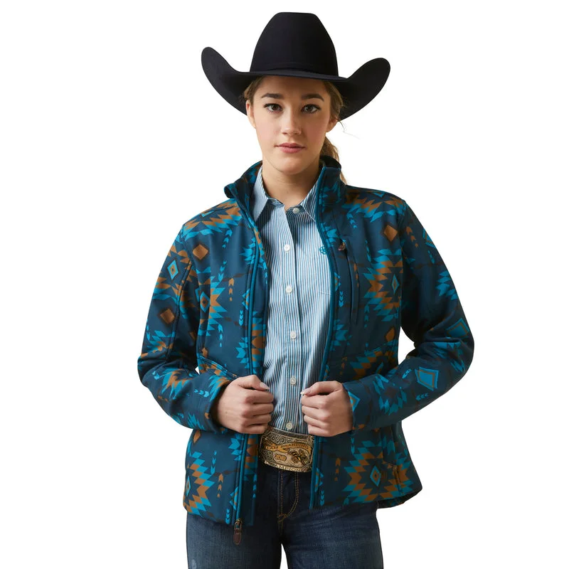 women's stretch-fabric jackets -Ariat Women's Real Aztec Jacket, Sioux Falls