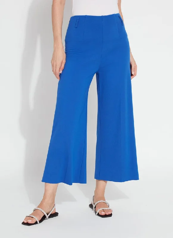 ladies' skinny jeans -Ellis Culottes Ponte Crop (25" Inseam)