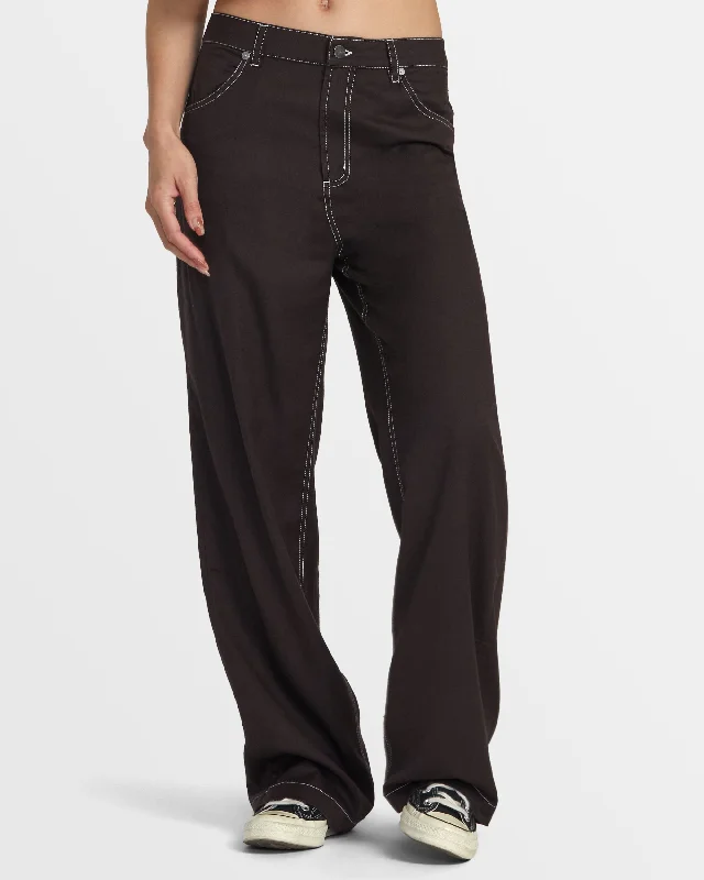 women's flared jeans -Coco Pants - Chocolate Torte