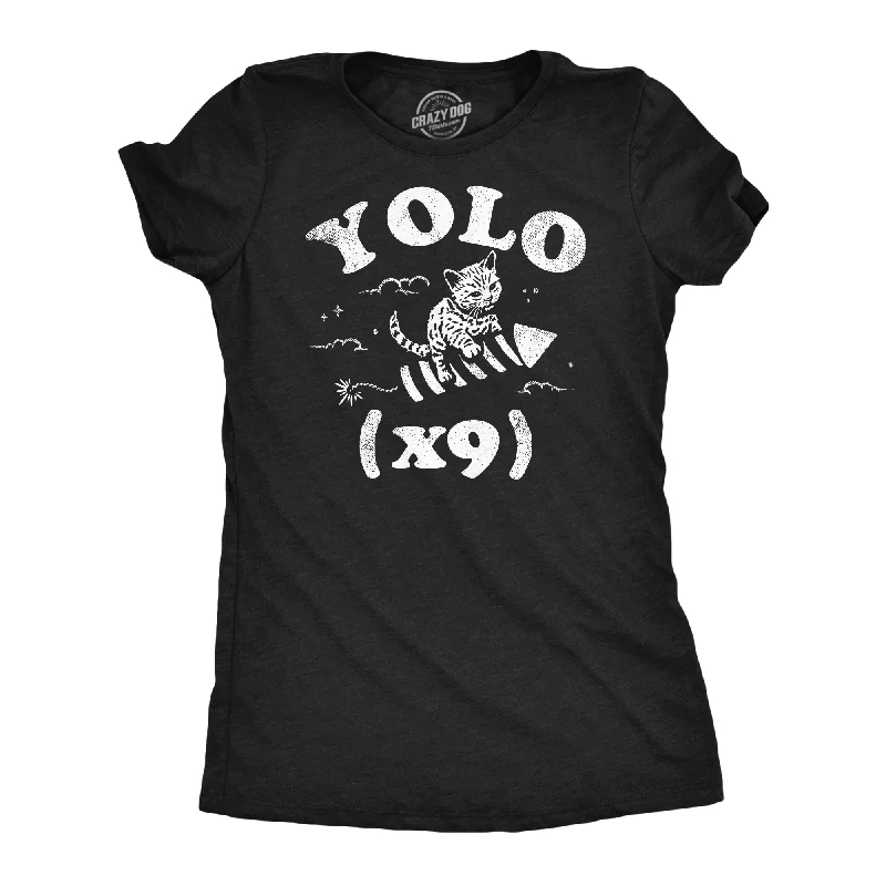 women's relaxed-fit blouses -Yolo X9 Women's T Shirt