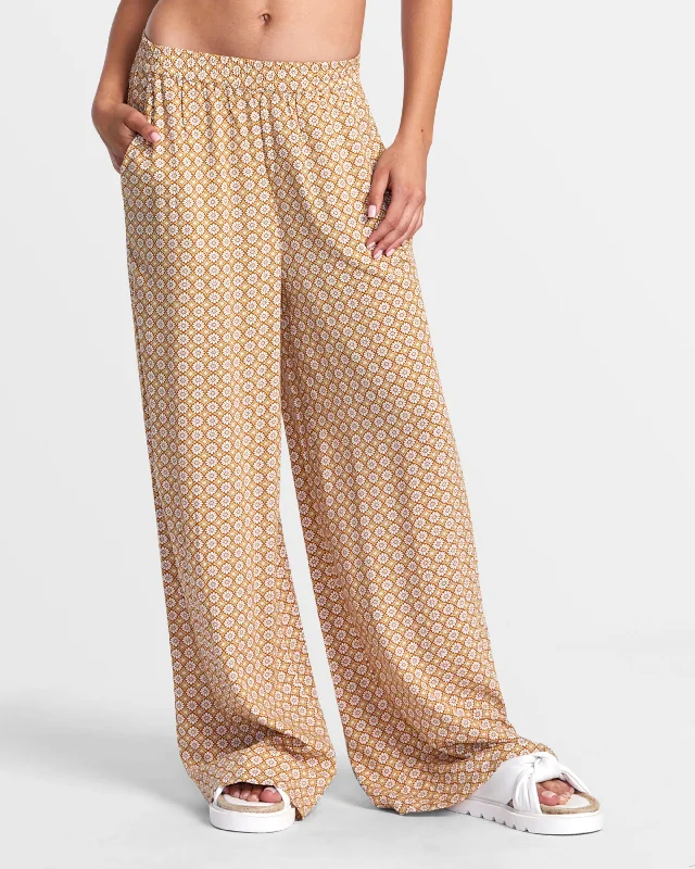 women's pinstripe trousers -New Yume Beach Pants - Multi