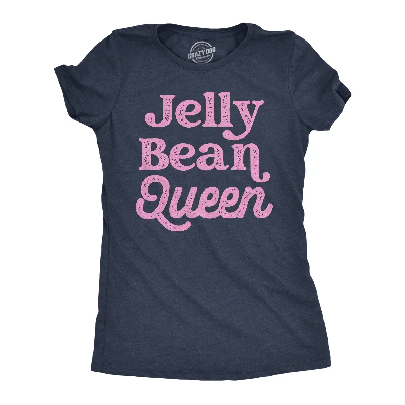 women's tie-front blouses -Jelly Bean Queen Women's T Shirt