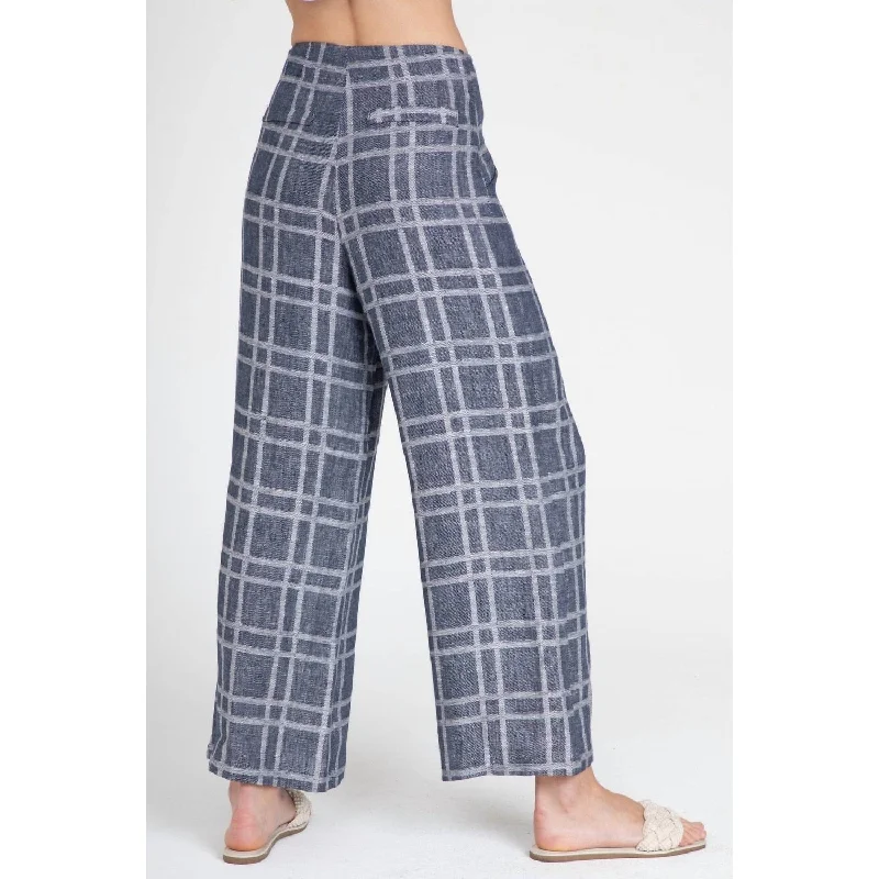 stylish cotton capri pants for women -Eva Franco - Hepburn Pant