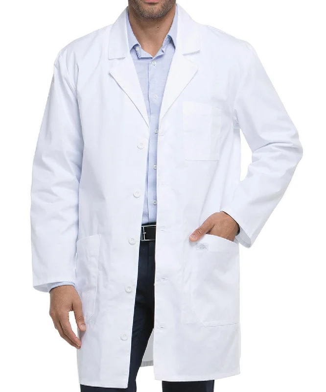 trendy cropped jackets for women -Dickies EDS 37 Inch Unisex iPad Long Lab Coat