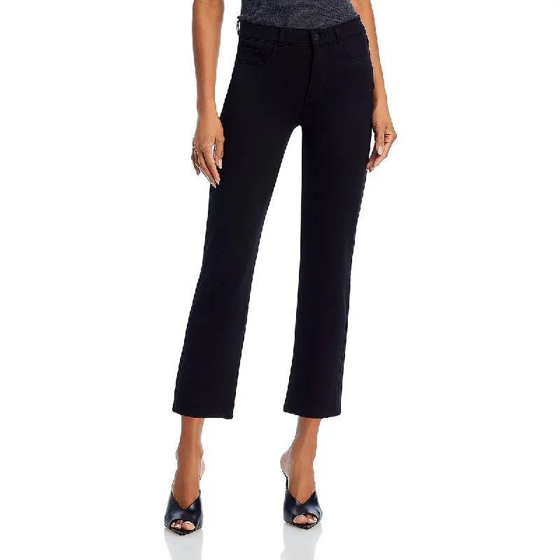 trendy distressed jeans for women -L'Agence Womens Alexia High Rise Business Cropped Pants