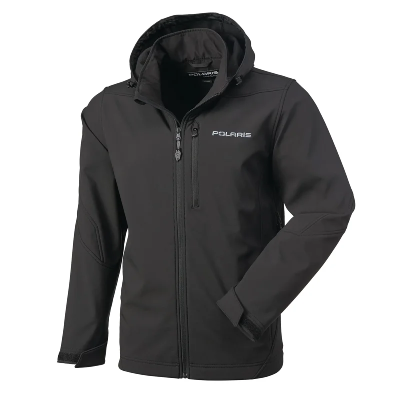 women's eco-friendly coats -Polaris Softshell Jacket Black