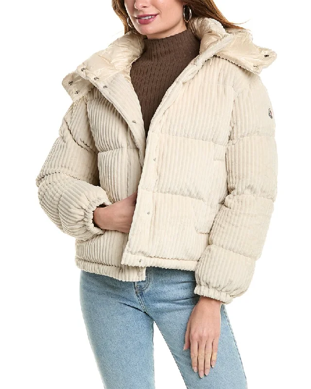 women's ribbed wool coats -Moncler Doas Jacket