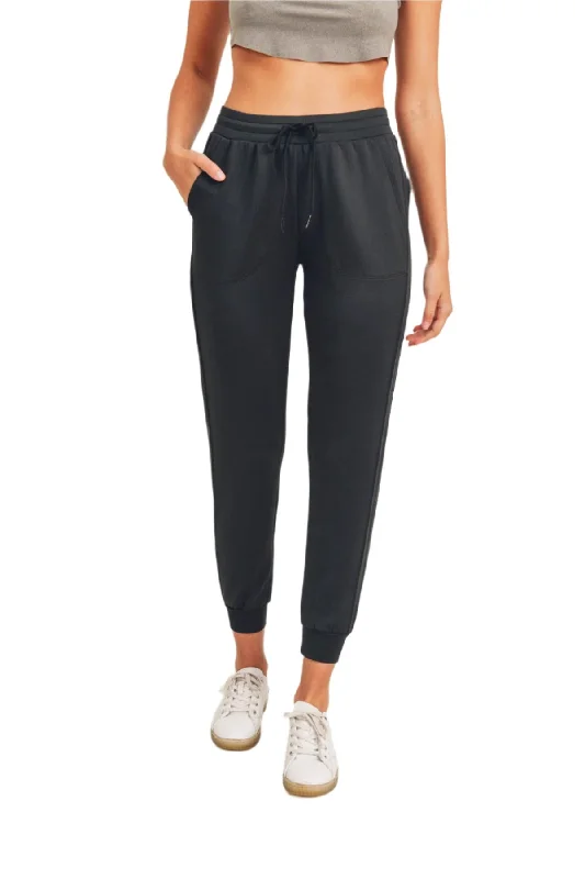 women's formal dress pants -Mono B Pocket Drawstring Joggers AP7012