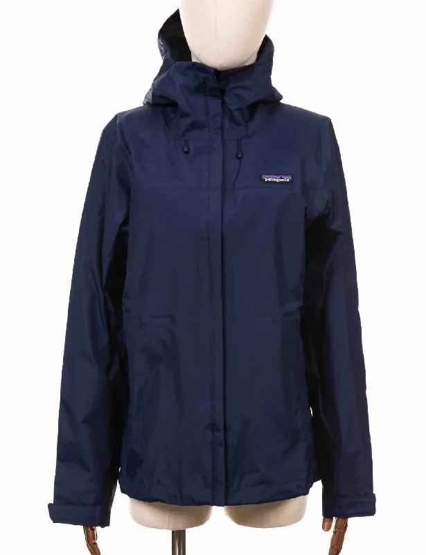 stylish tailored coats for women -Women's Torrentshell 3L Rain Jacket In Classic Navy