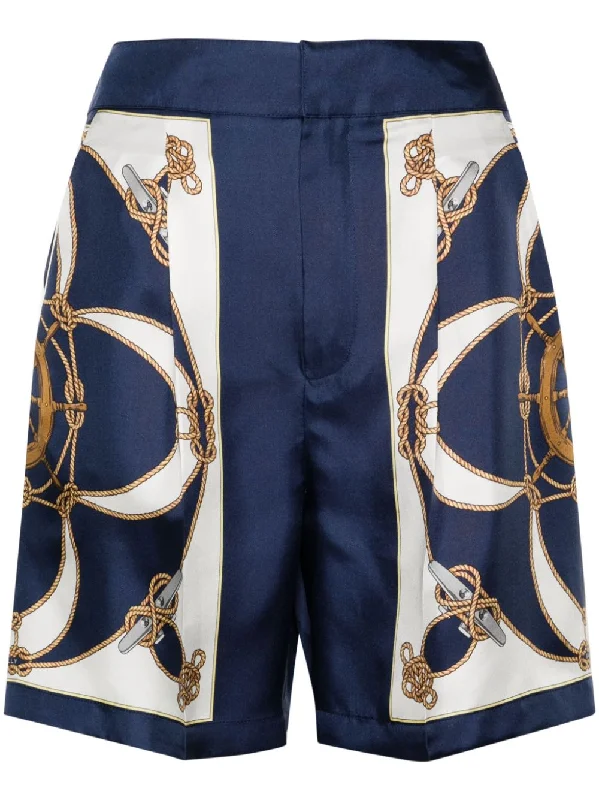 women's cropped trousers -Bally Women's Trousers blue