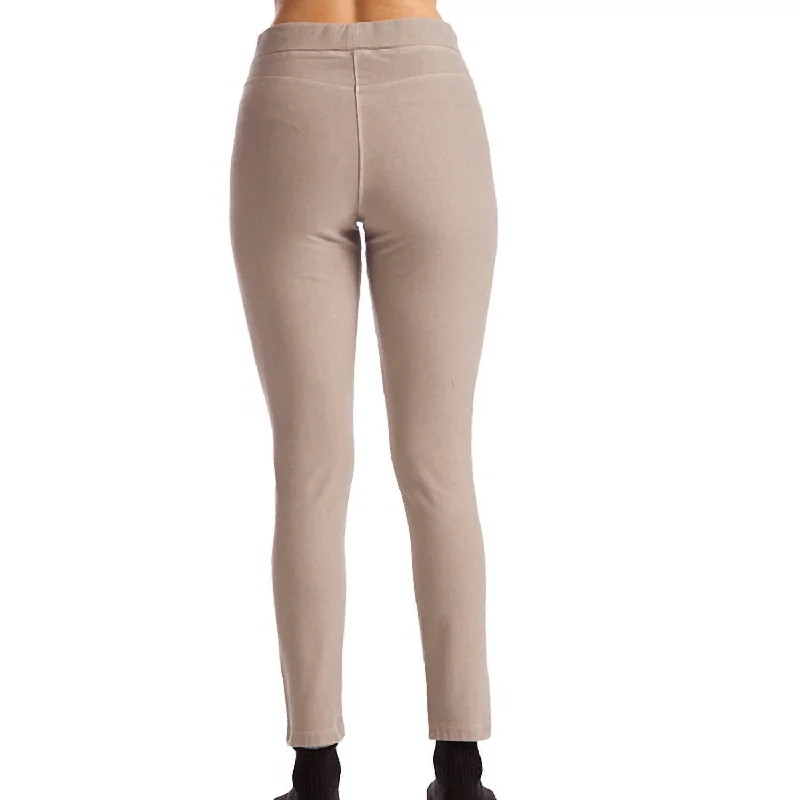 women's paper bag waist pants -French Kyss - High Rise Jegging