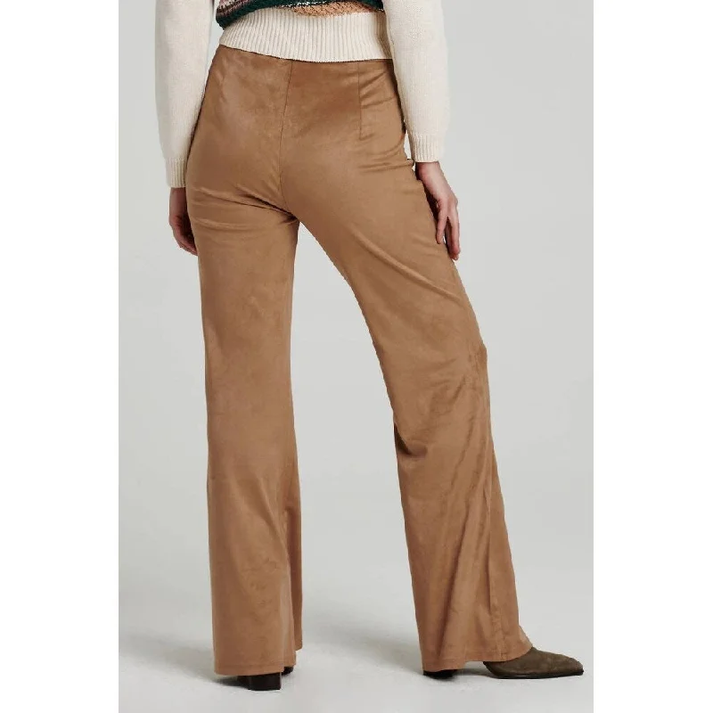 trendy corduroy pants for women -Another Love - Fallon Flare Pant