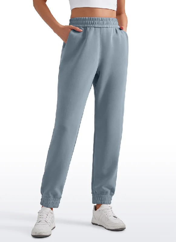 women's two-tone jeans -SoftAura Sweatpants Cinch Bottom Joggers with Pockets 28"