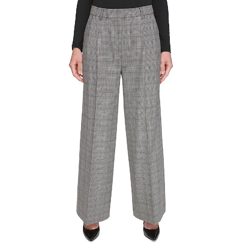 stylish maxi skirts for women -DKNY Womens Mid Rise Work Dress Pants