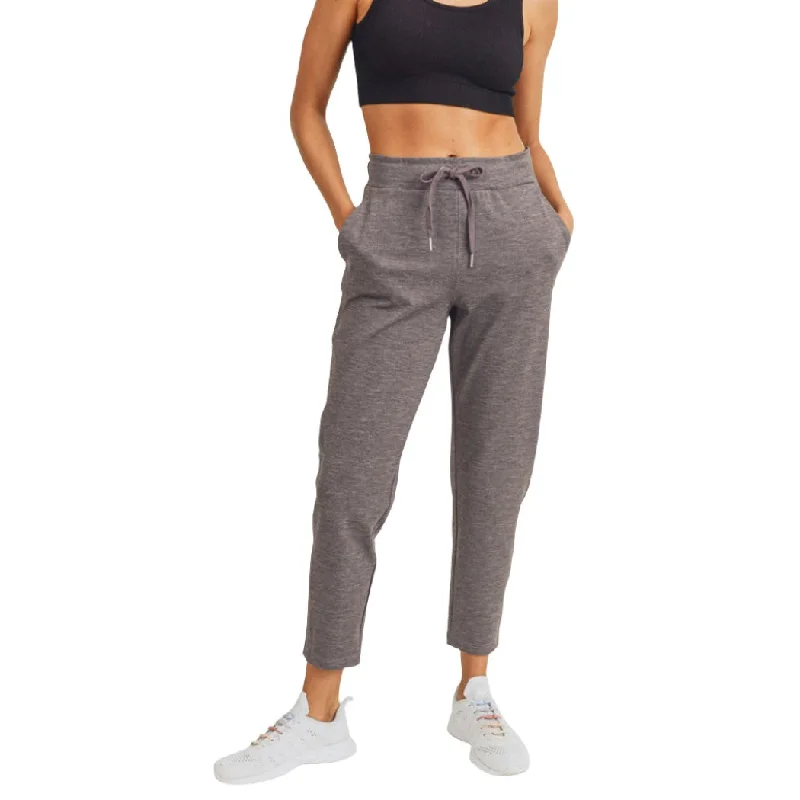 women's wrap skirts -Mono B Pocket Sweat Pant KP11410