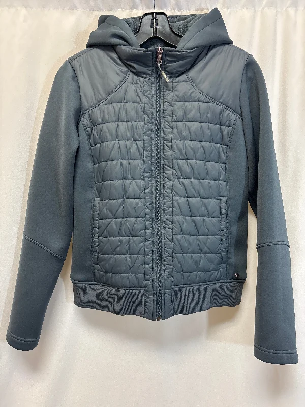 stylish belted coats for women -Coat Puffer & Quilted By Calia In Blue, Size: S