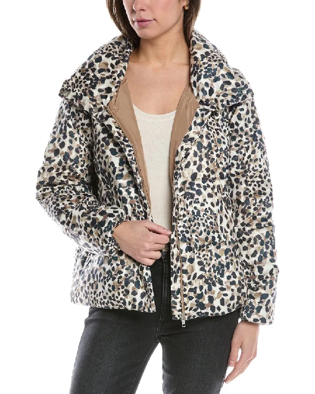 stylish travel-friendly coats for women -tyler böe Trooper Bomber Jacket