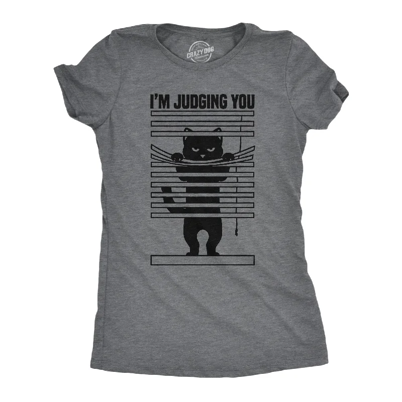 women's ribbed tank tops -Im Judging You Women's T Shirt