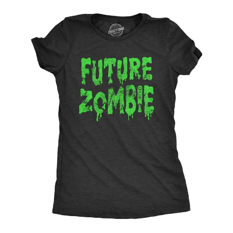 women's cold-shoulder tops -Future Zombie Women's T Shirt