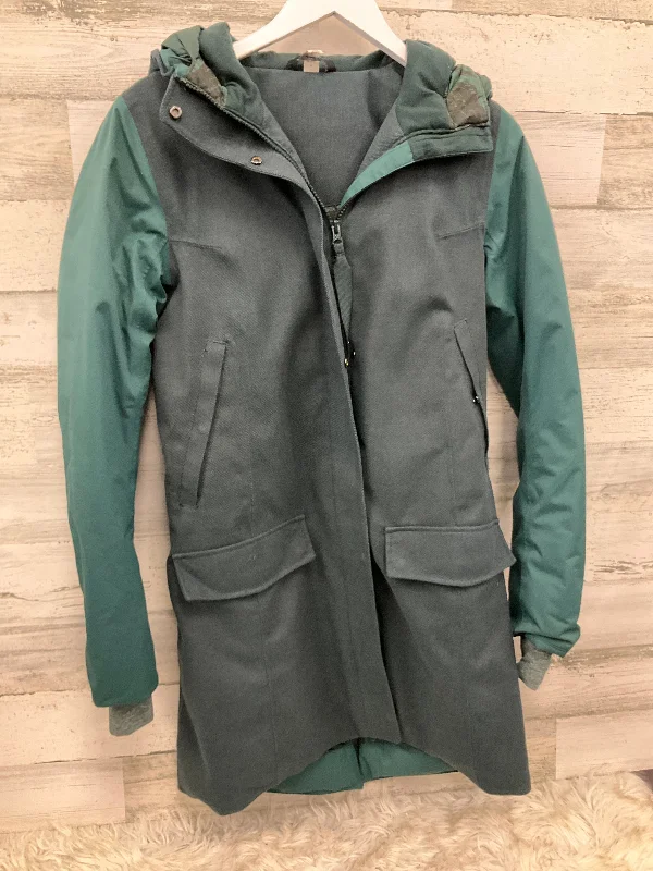 women's quilted coats -Coat Parka By Lululemon In Green, Size: 6