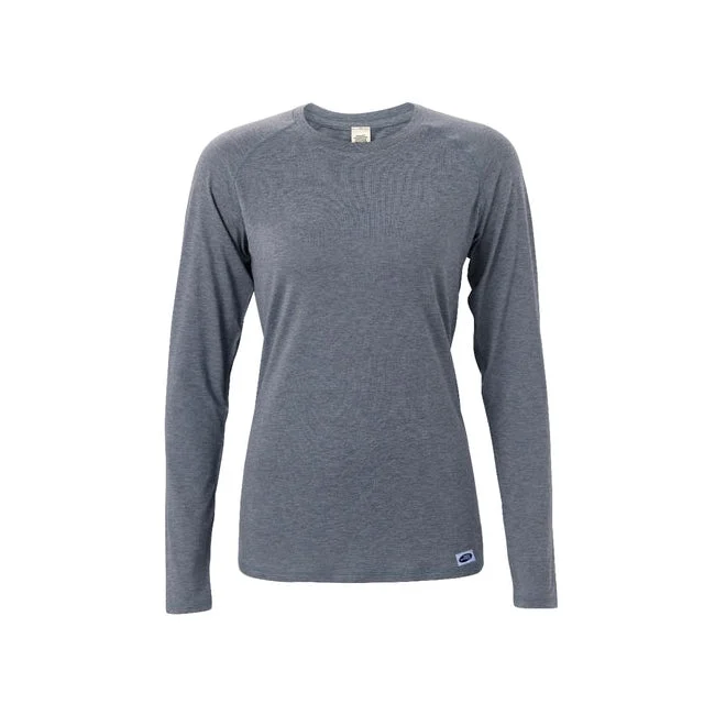 women's henley shirts -Women's Performance Tech LS