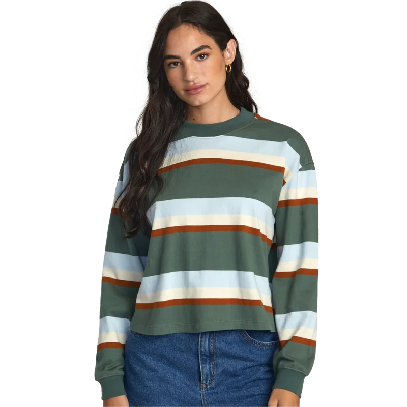 women's high-low blouses -Women's Kinney Long Sleeve T-Shirt