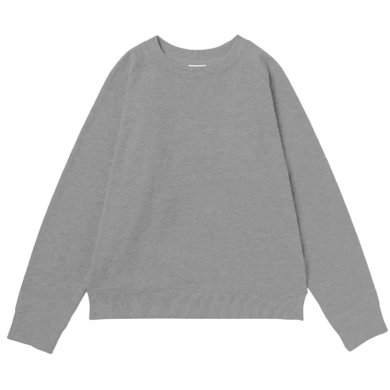 women's mock neck tops -Women's Recycled Fleece Sweatshirt