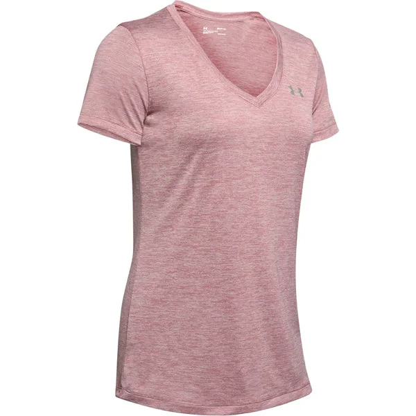 women's velvet camisoles -Women's Tech Twist Short Sleeve V-Neck