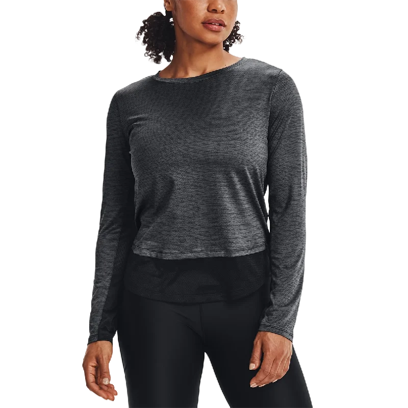 ladies' bell sleeve tops -Women's UA Tech Vent Long Sleeve