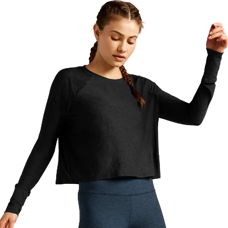 stylish peplum tops for women -Women's Featherweight Daydreamer Pullover