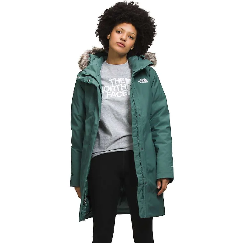 women's camo print tops -The North Face Women's Arctic Parka