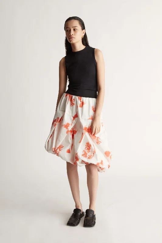 trendy satin skirts for women -Fleur Skirt